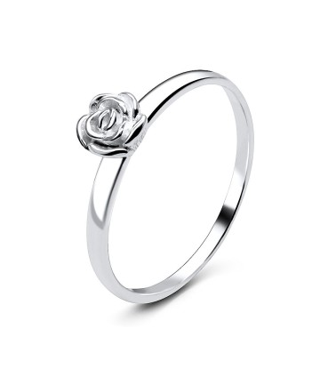 Rose Silver Ring NSR-2884